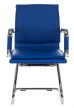 Конференц кресло Бюрократ CH-993-Low-V CF синяя экокожа - 1