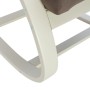 Кресло-качалка Leset Милано Mebelimpex Слоновая кость V23 молочный шоколад - 00006760 - 7