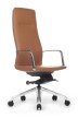 Кресло для руководителя Riva Design Plaza FK004-A13 светло-коричневая кожа