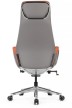 Кресло для руководителя Riva Design Chair Napoli оранжевая кожа - 4