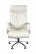 Кресло для руководителя Chairman 420 кожа белая - 1