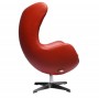 Дизайнерское кресло EGG CHAIR красный - 2